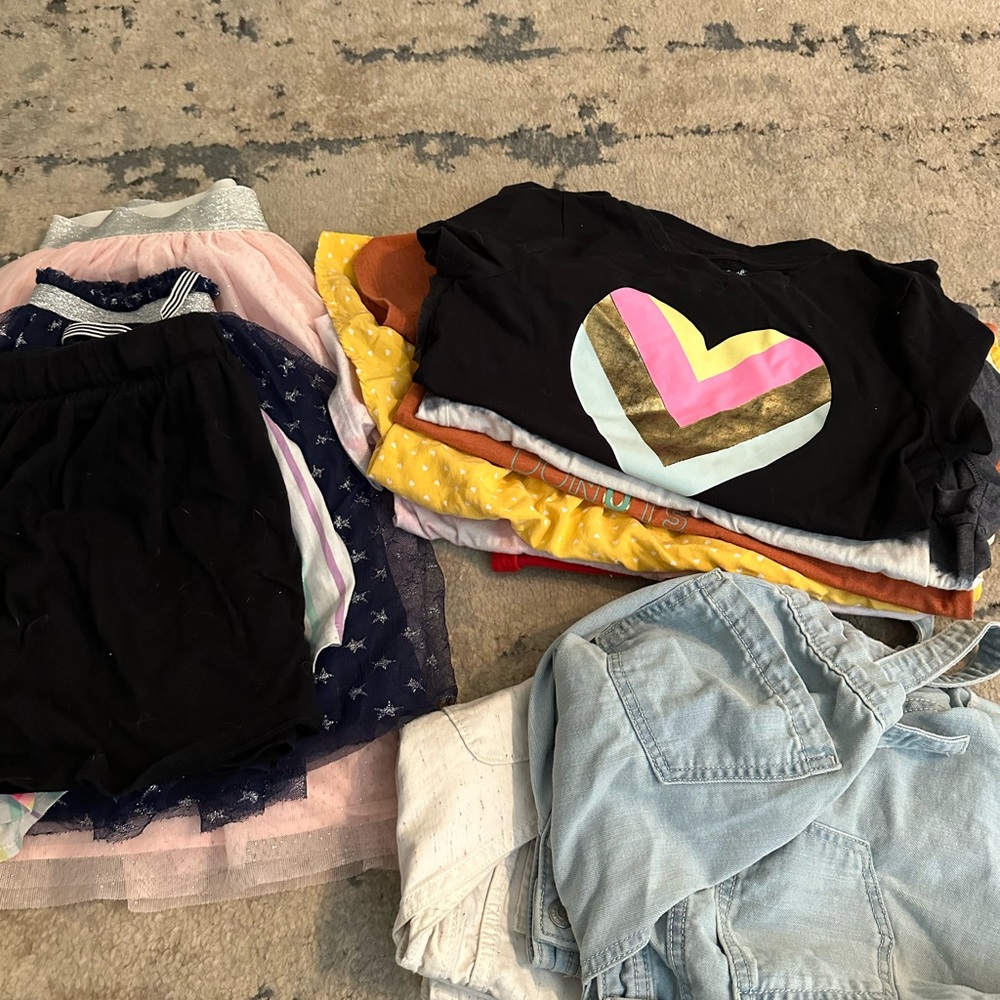 Girls size large clothing lot